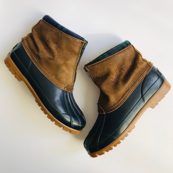 Woodstock Shoes - WOODSTOCK Leather Thermolite Ankle Duck Boots